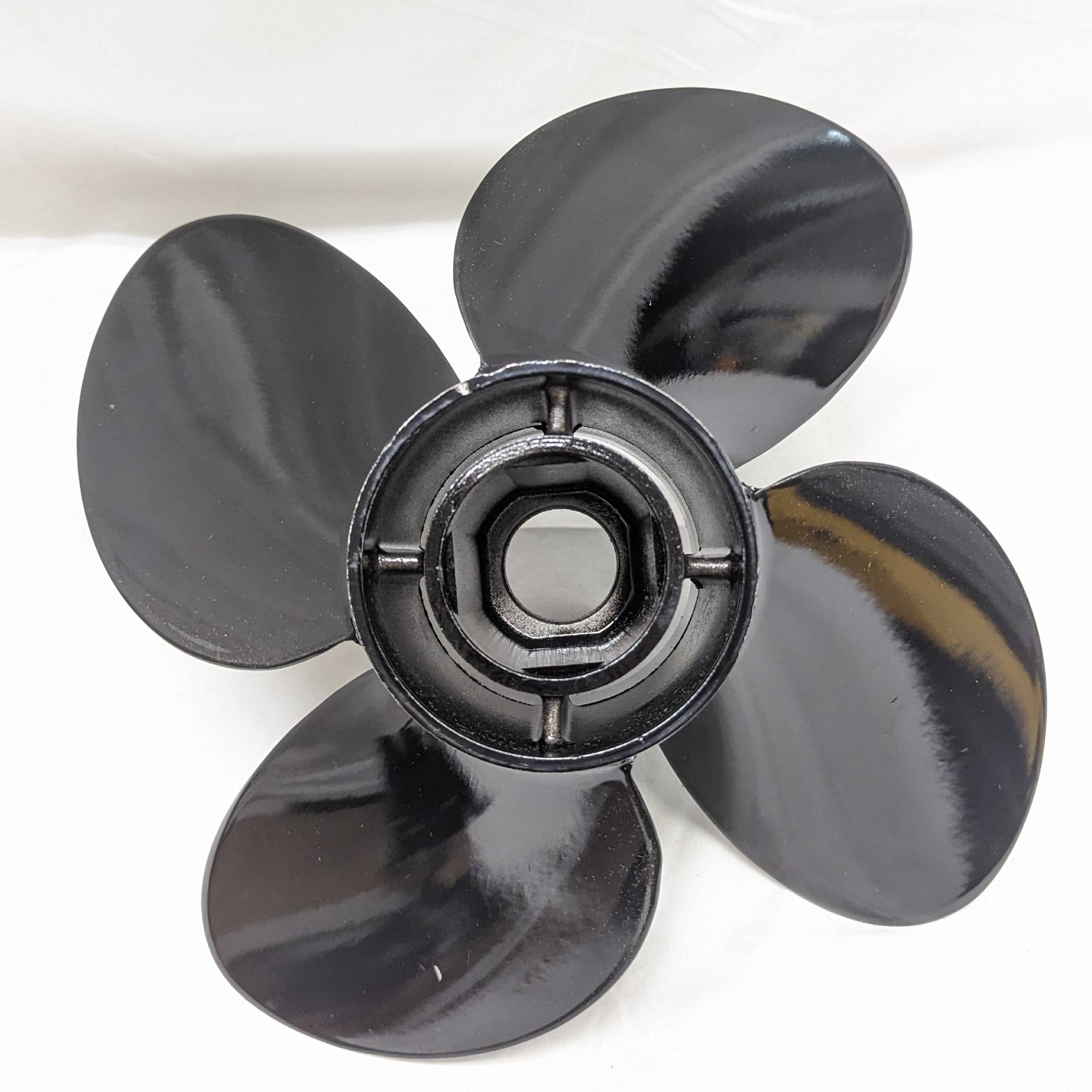 Mercury New OEM Spitfire 4 Blade Prop 13.4x15 Propeller 48-8M8026580 Pontoon EBa