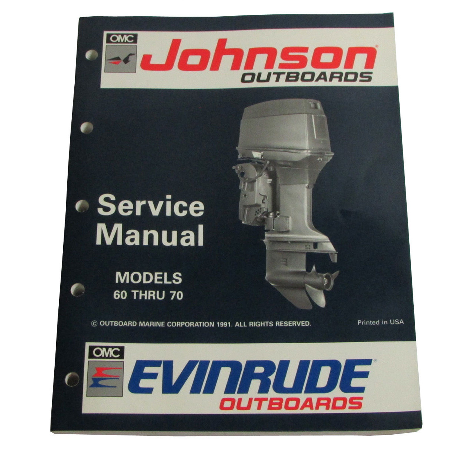 Image is loading OMC-Johnson-Evinrude-OEM-Service-Manual-60-Thru-
