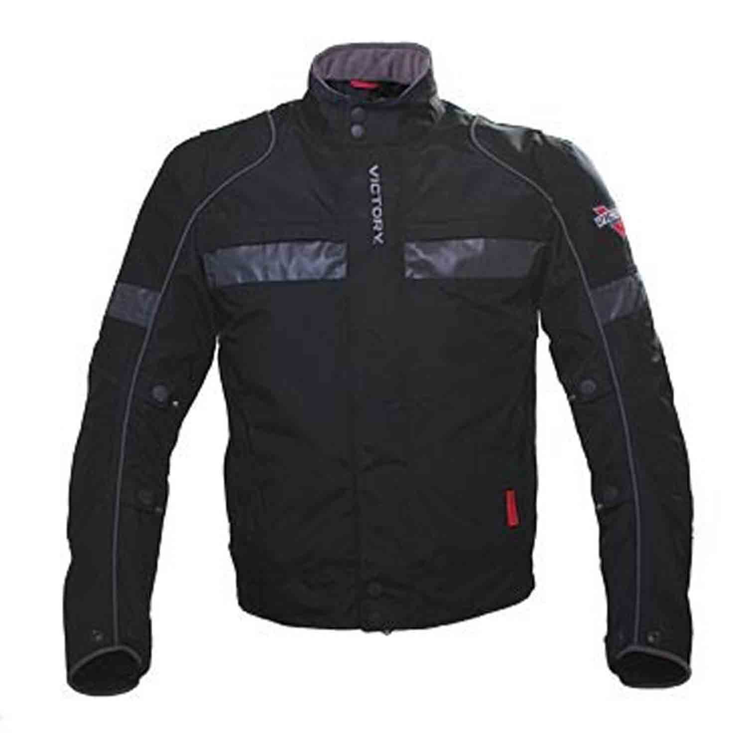 Victory Motorcycle New OEM Men's Black Bagger Riding Jacket, Medium ...