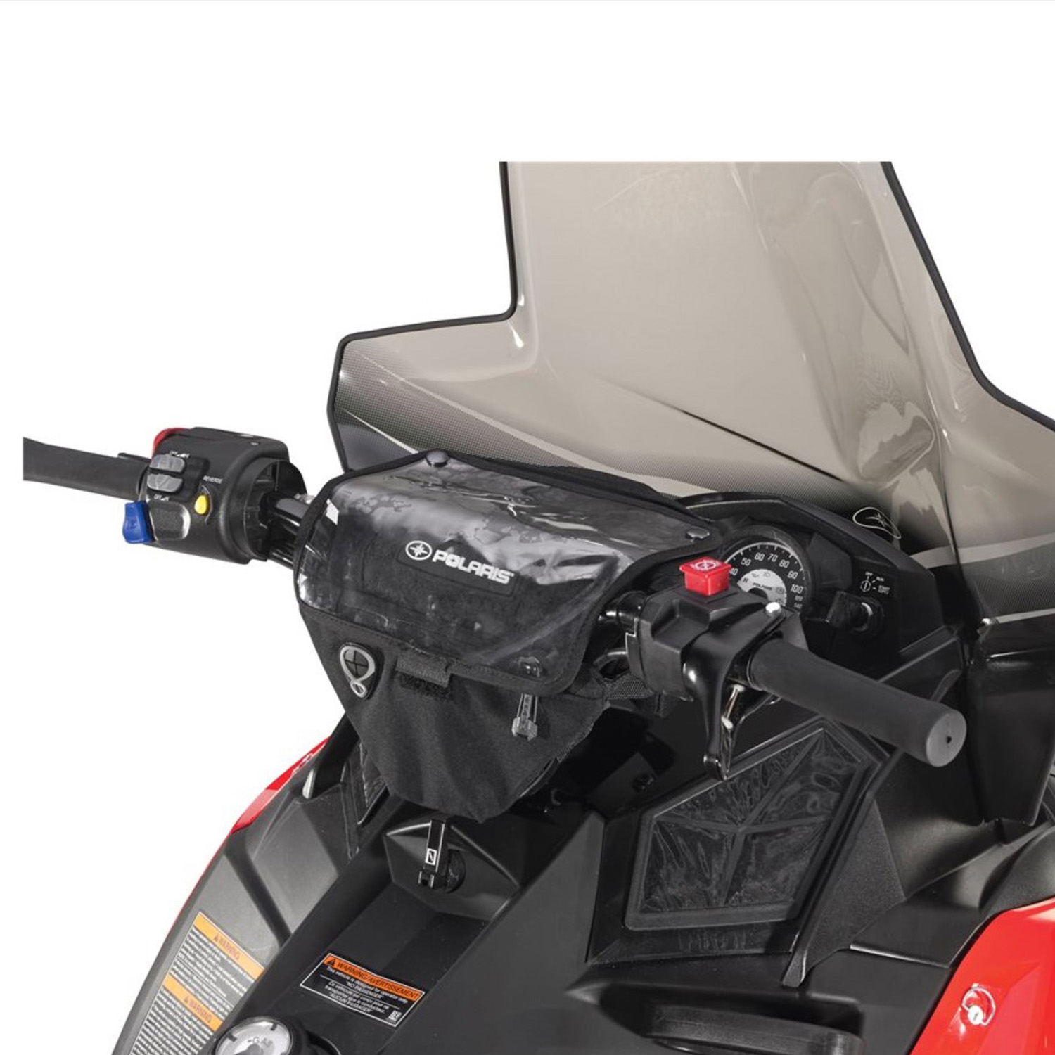 Polaris New OEM ProRide Rush Riser Handlebar Bag Luggage Storage Pouch