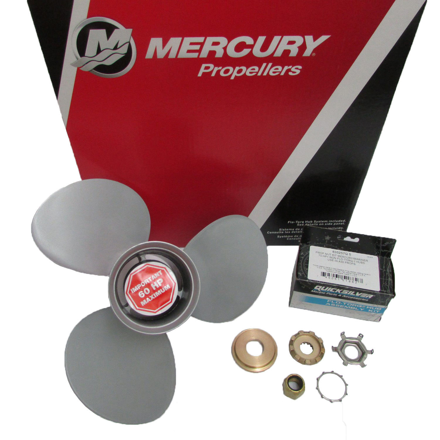 Mercury New OEM Black Max Propeller 14x13 Prop 4877340A33 14 x 13