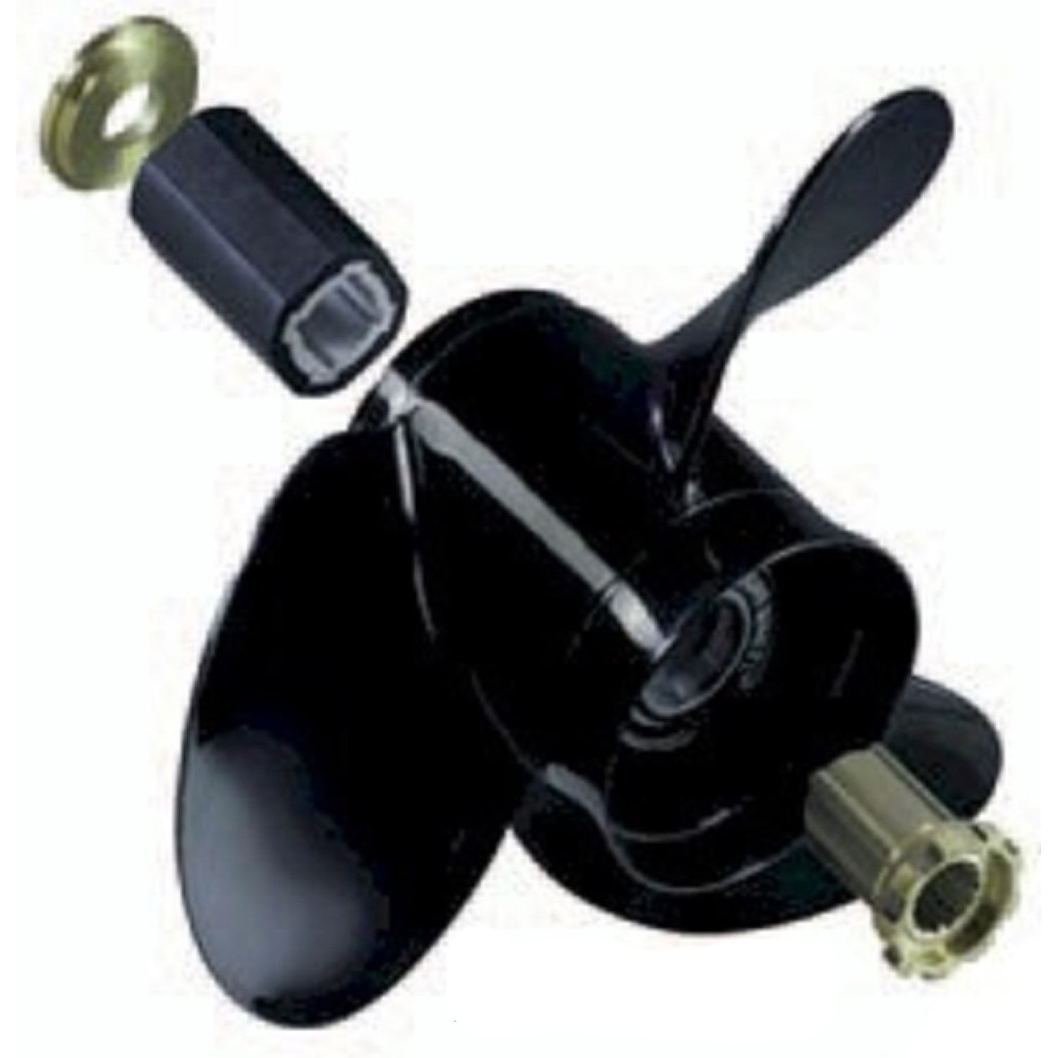 Mercury New OEM Black Max Propeller 13-3/4x15 Prop 48-77342A45 13.75" x 15 Pitch - Picture 2 of 12