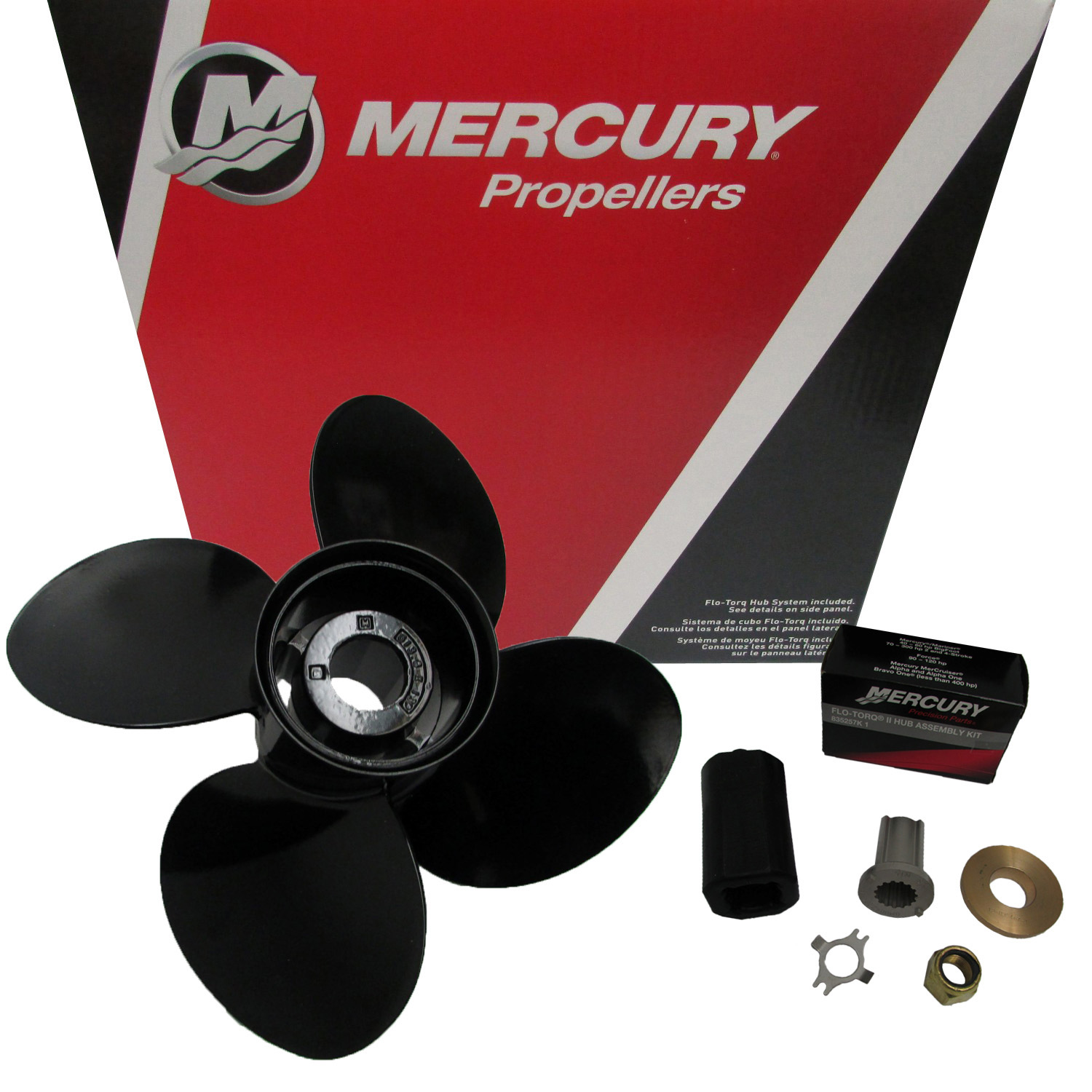 Boat Parts Parts & Accessories New Mercury SpitFire Pontoon Propeller