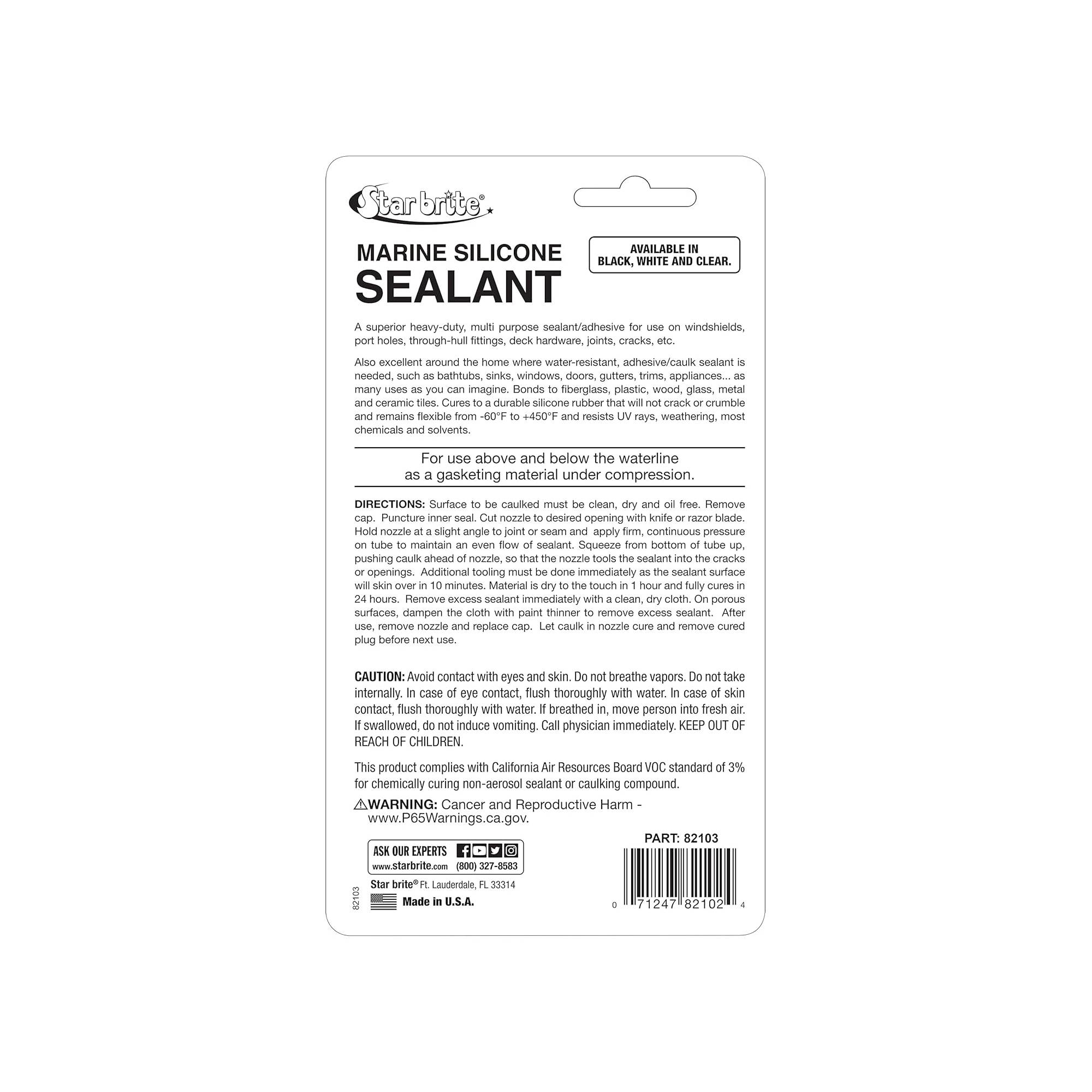 Silicone Sealant Black 100 mL