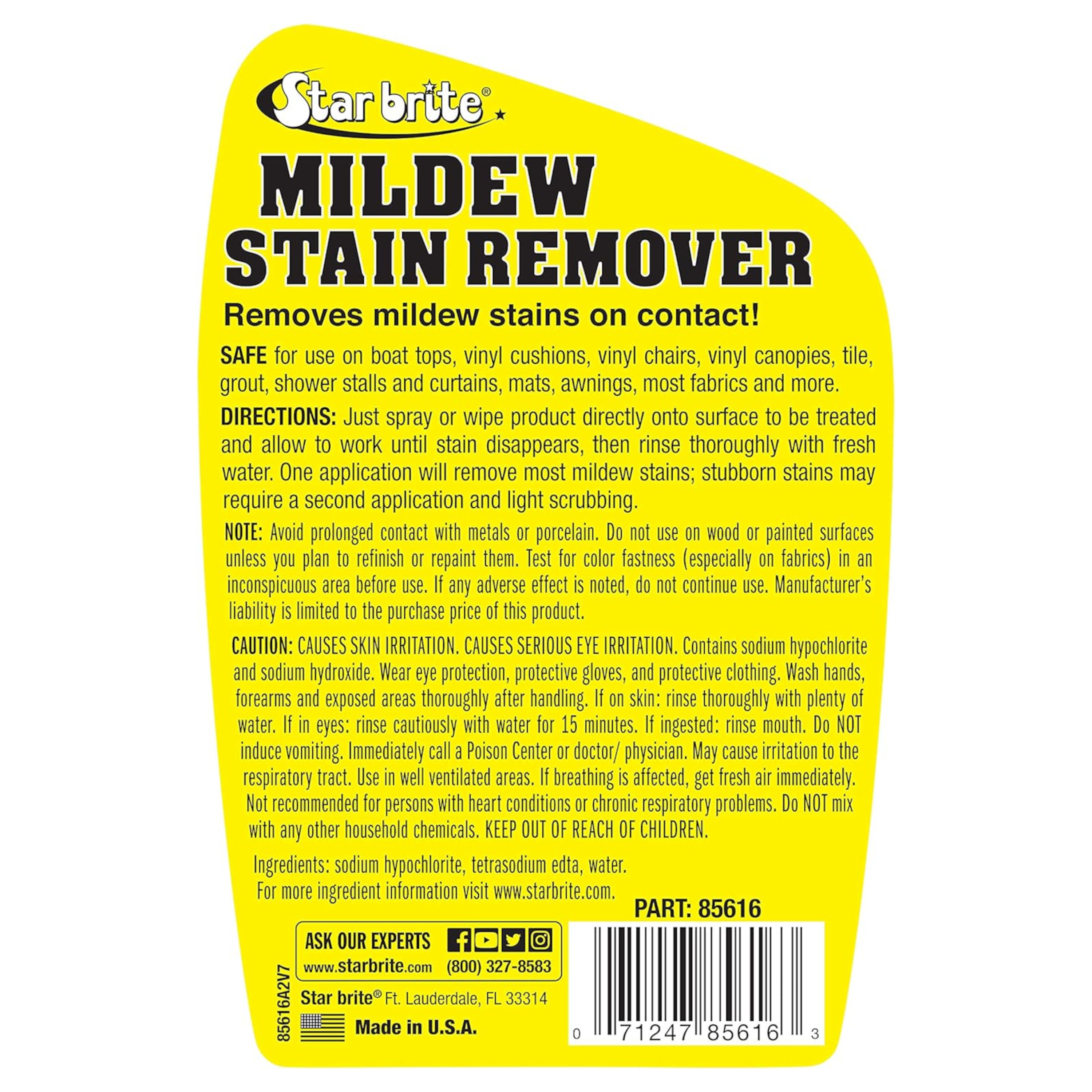 Mildew Stain Remover